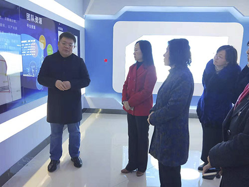 小镇快讯||德州市政协马传先副主席一行参观考察智能网联汽车德州小镇