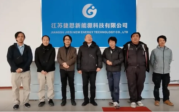 智途汽车小镇孵化器CEO戈彦峰率队前往江苏捷思新能源进行实地考察